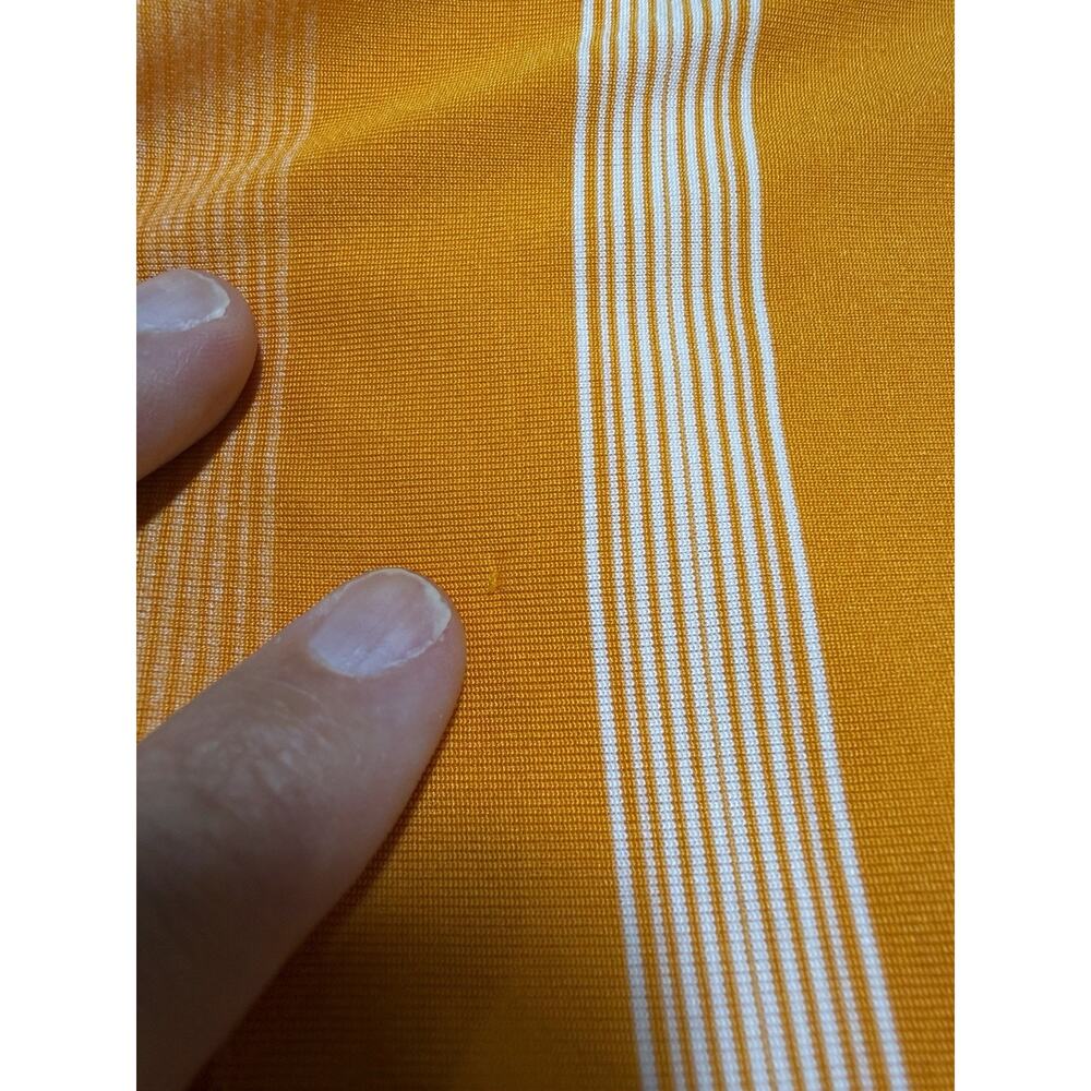Orange Oakley Hydrolix Men's Polo Shirt Size XL Regular Fit Short‎ Sleeve Golf - Picture 4 of 7